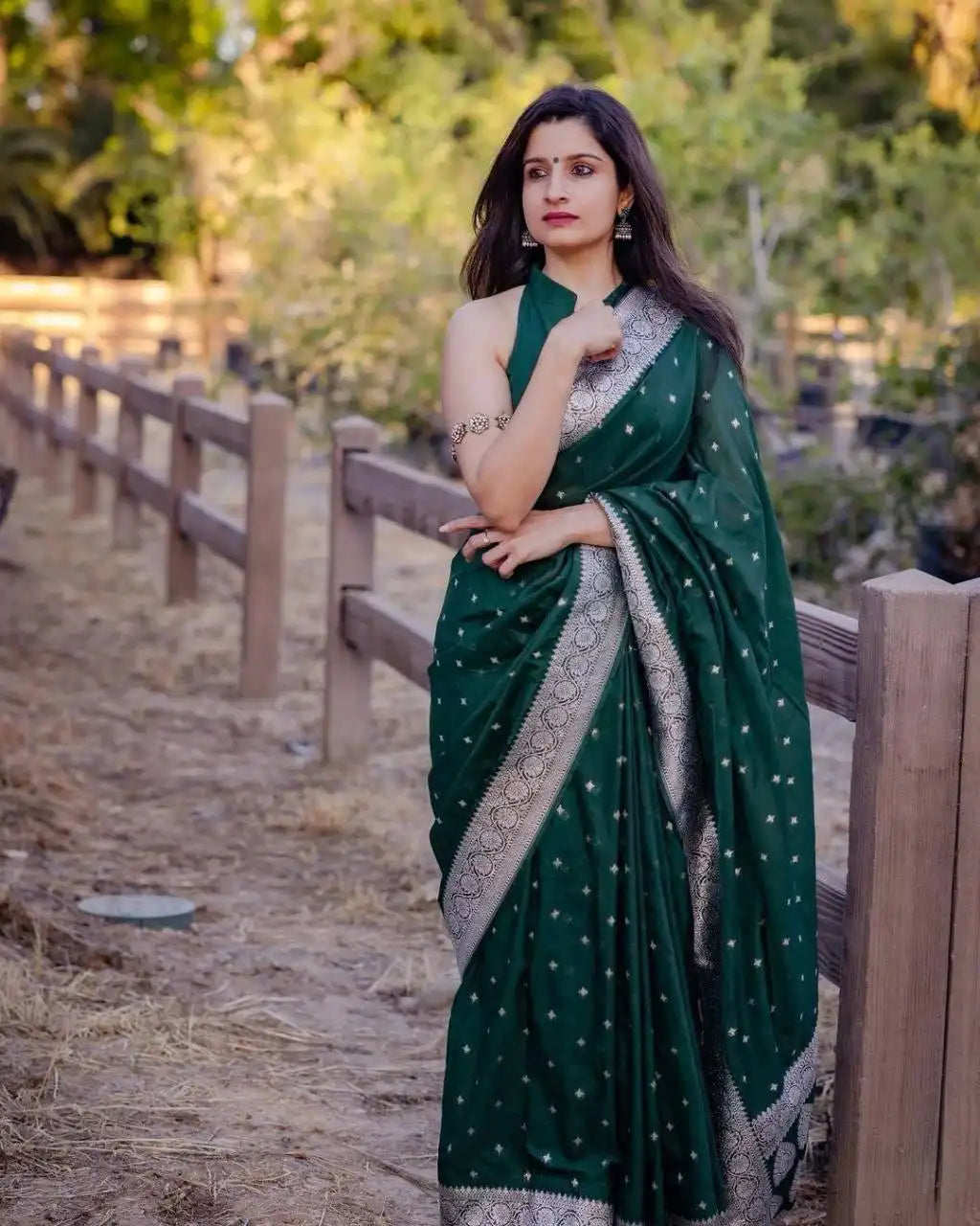 Kp Creation Sarees Feature Premium Soft Lichi Silk Cloth Known For Its Smooth Texture