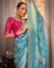 Kp Creation Sarees Feature Premium Soft Lichi Silk Cloth Known For Its Smooth Texture