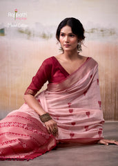 RajPath Fabrics Sarees Crafted From Modal Cotton Blend Offer A Perfect Balance Of Softness And Durability