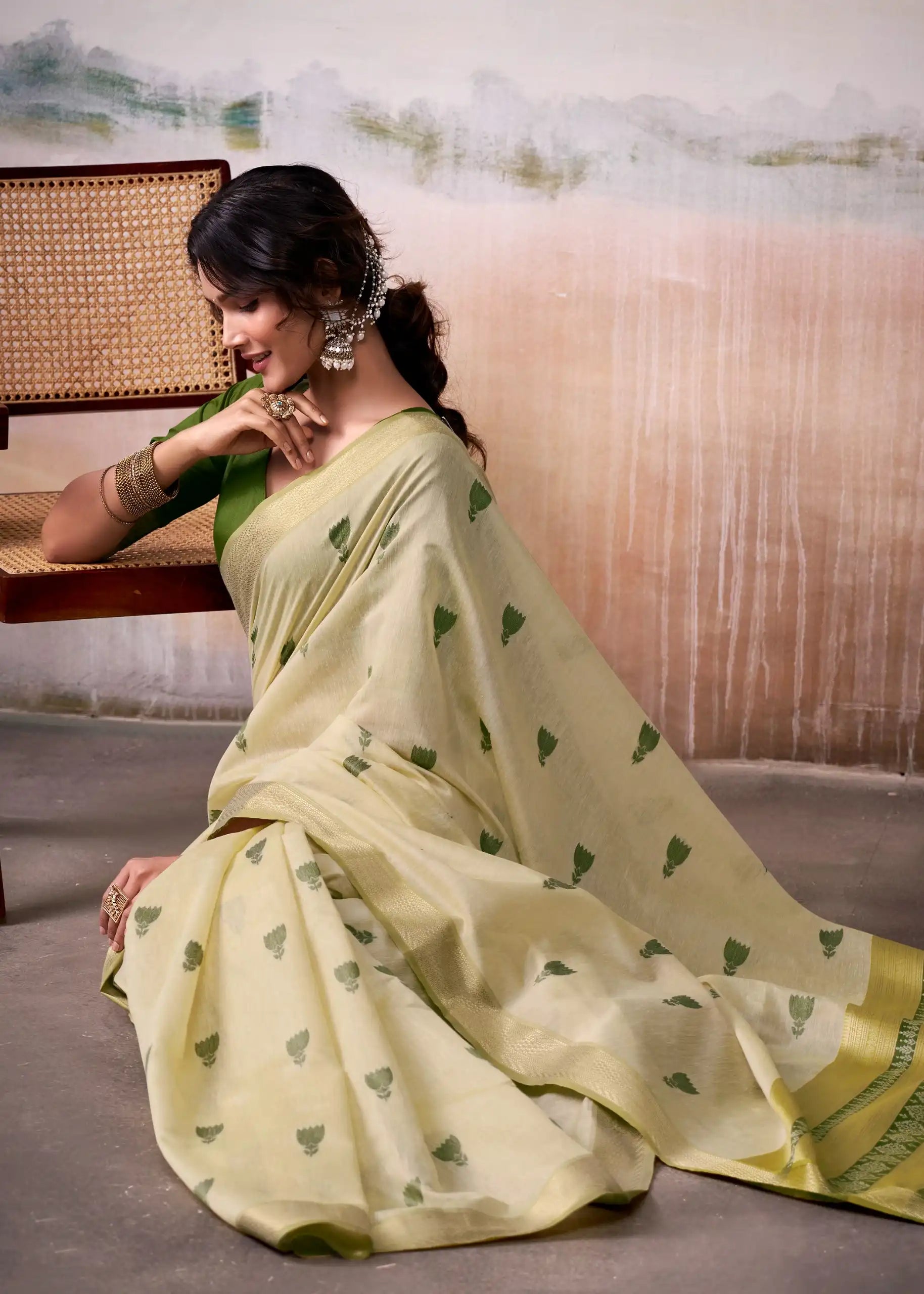 RajPath Fabrics Sarees Crafted From Modal Cotton Blend Offer A Perfect Balance Of Softness And Durability