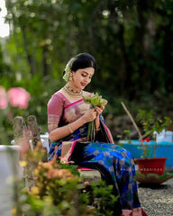 KASTURI TRENDZ Presents Banarasi Soft Silk Sarees That Combine Traditional Craftsmanship