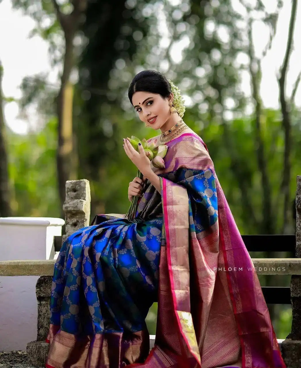 KASTURI TRENDZ Presents Banarasi Soft Silk Sarees That Combine Traditional Craftsmanship