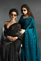 Mehek Sarees Are Crafted From Two-Tone Satin Silk (Fandy) With Vibrant Color