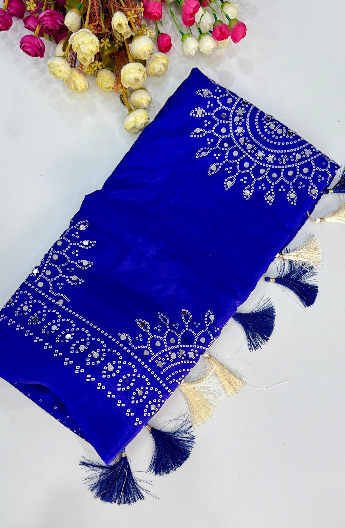 Ajrakh Saree