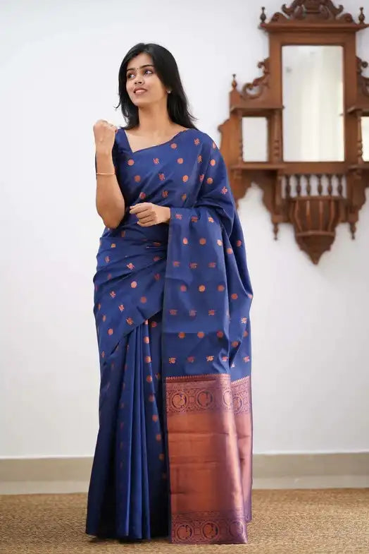 KASTURI TRENDZ Presents Banarasi Soft Silk Sarees That Combine Traditional Craftsmanship