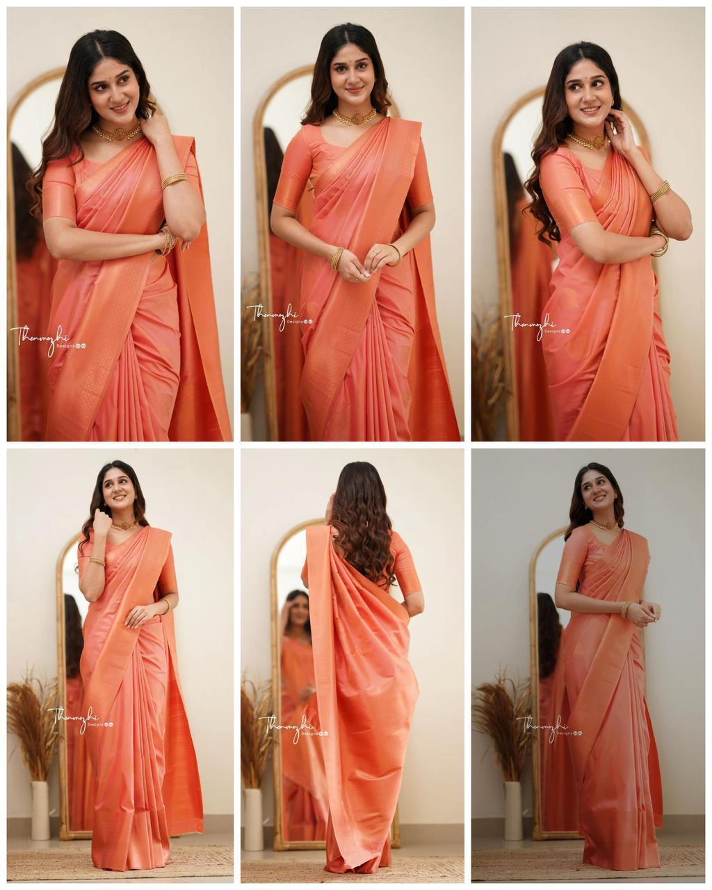 Kp Creation Sarees Are Crafted From Soft Lichi Silk Sarees And Offering The Rich Jacquard Work  on Pallu