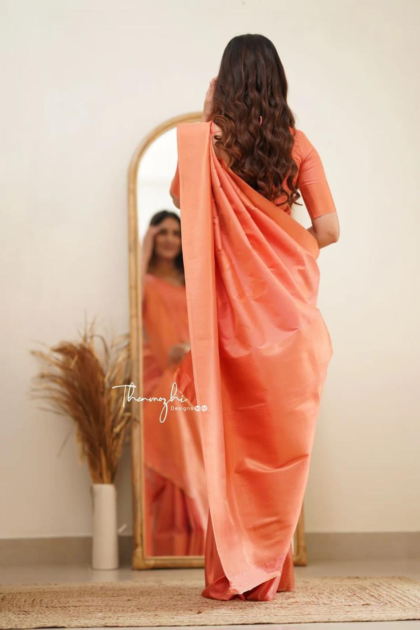 Kp Creation Sarees Are Crafted From Soft Lichi Silk Sarees And Offering The Rich Jacquard Work  on Pallu