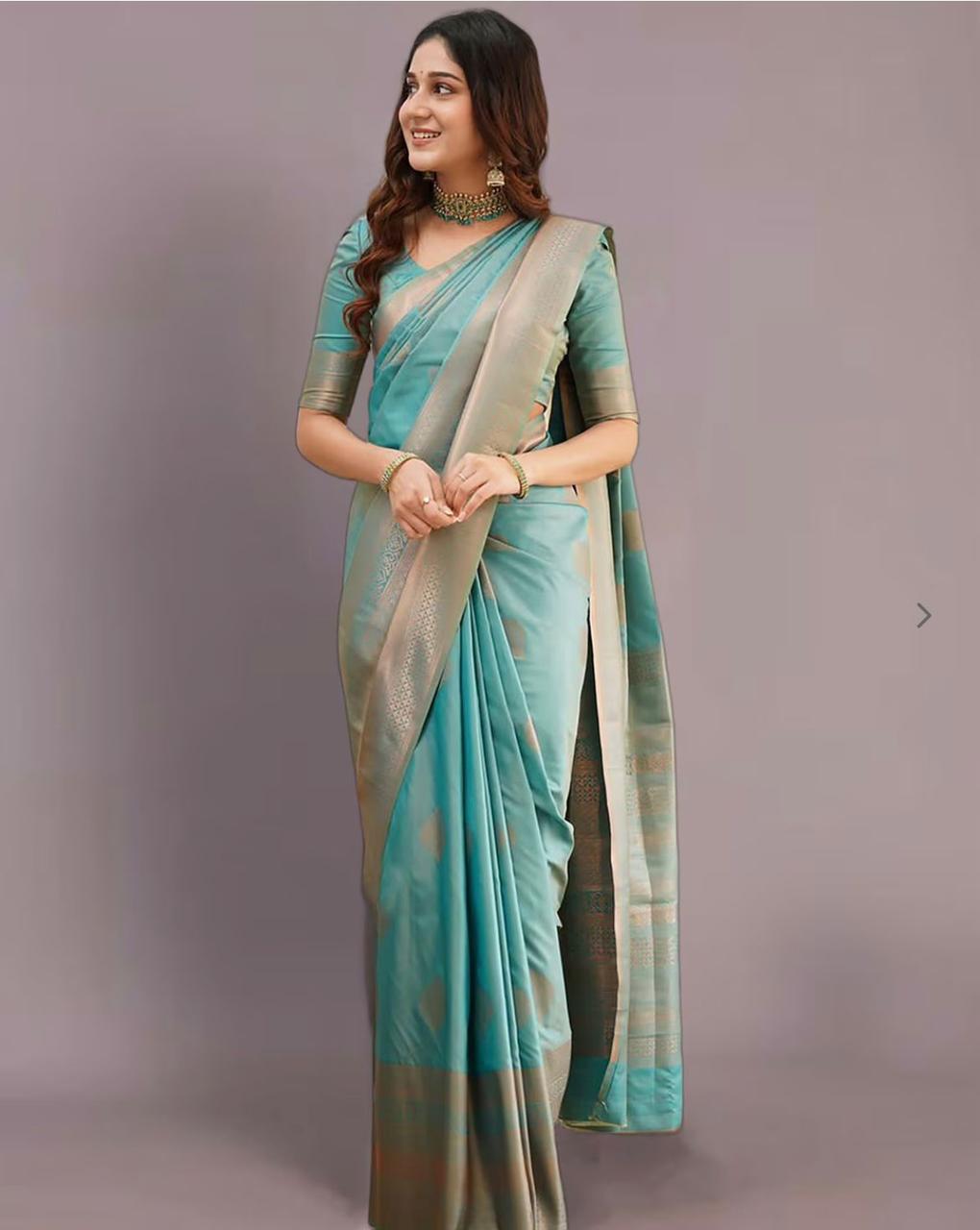 Kp Creation Sarees Are Crafted From Soft Lichi Silk Sarees And Offering The Rich Jacquard Work  on Pallu