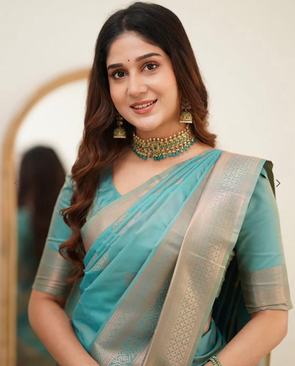 Kp Creation Sarees Are Crafted From Soft Lichi Silk Sarees And Offering The Rich Jacquard Work  on Pallu