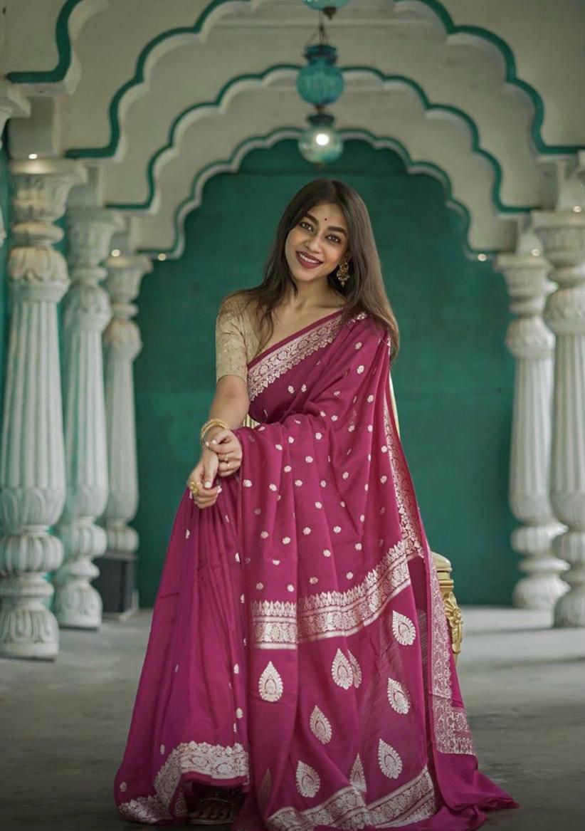 Kp Creations Featuring The Soft Lilac Slab Fabrics Sarees With Rich Pallu