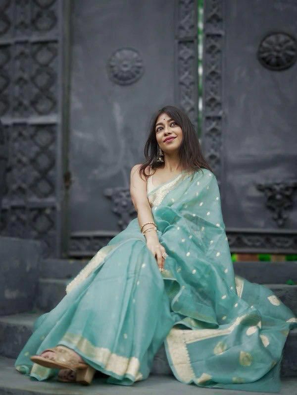 Kp Creations Featuring The Soft Lilac Slab Fabrics Sarees With Rich Pallu