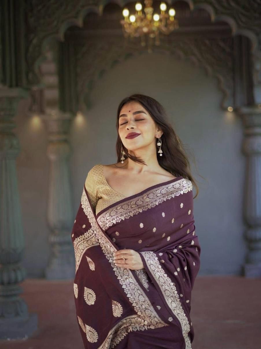 Kp Creations Featuring The Soft Lilac Slab Fabrics Sarees With Rich Pallu