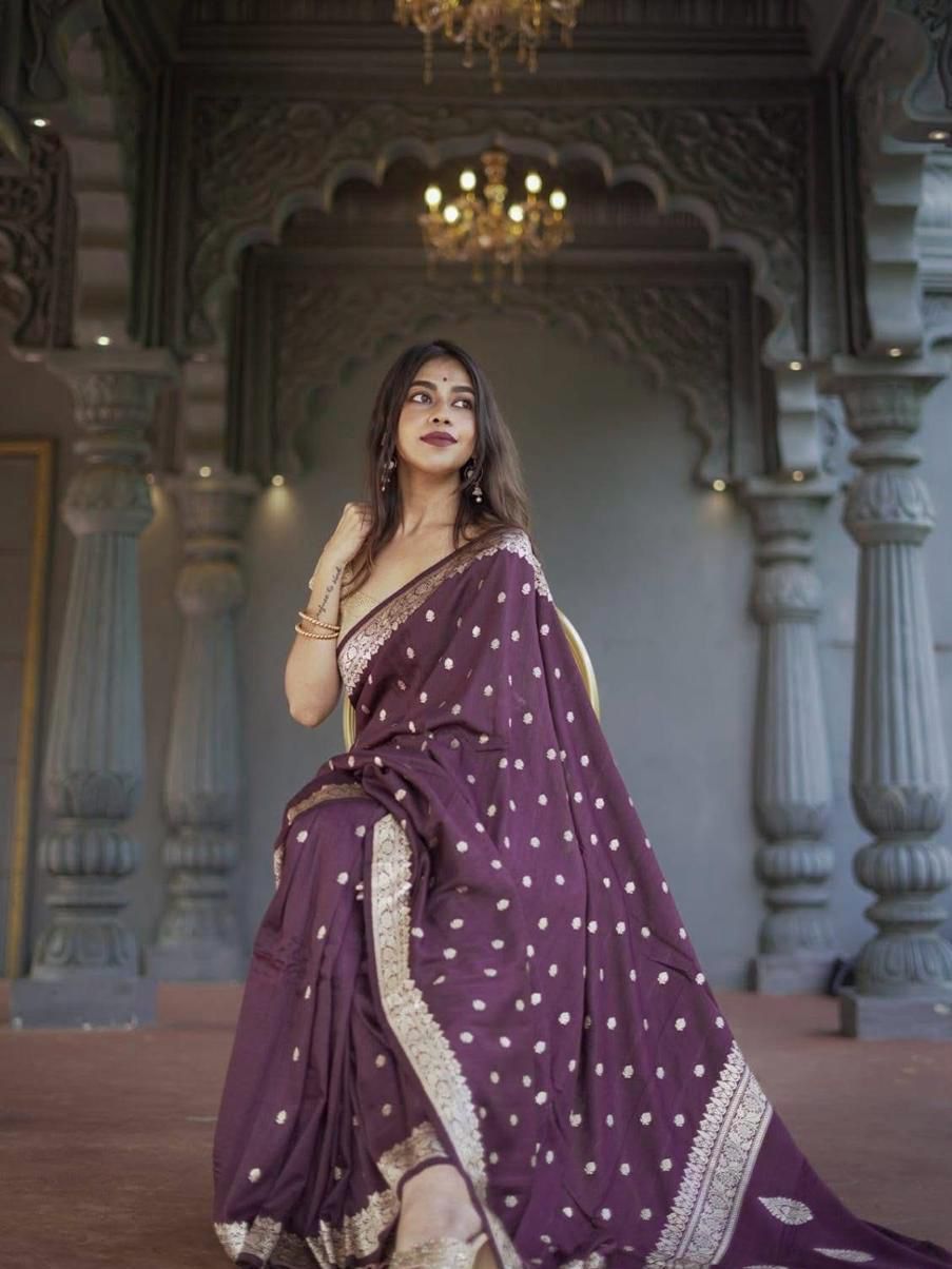 Kp Creations Featuring The Soft Lilac Slab Fabrics Sarees With Rich Pallu