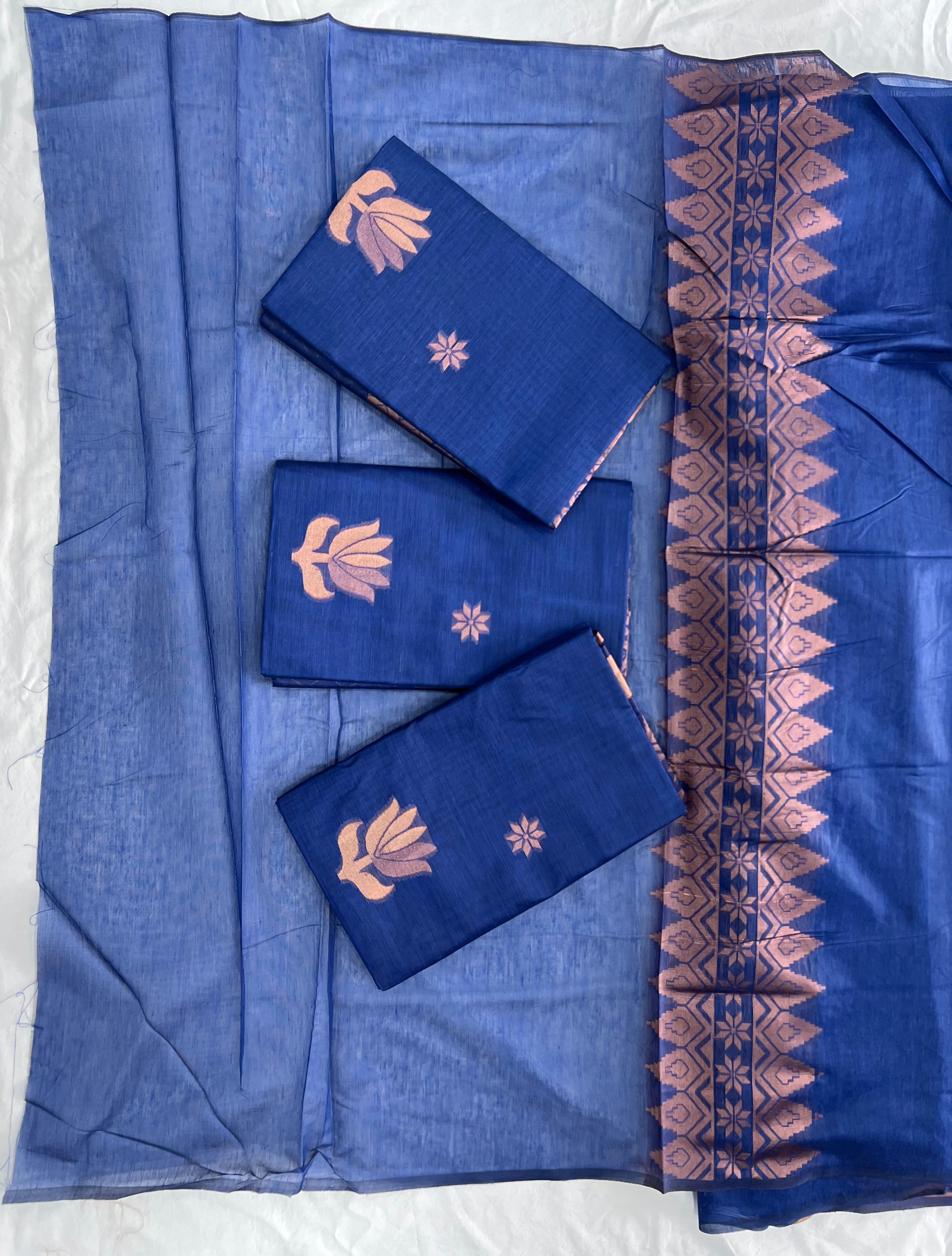 Kp Creation Sarees Are Crafted With Soft Lilan Slab Sarees With Rich Weaving Blouse