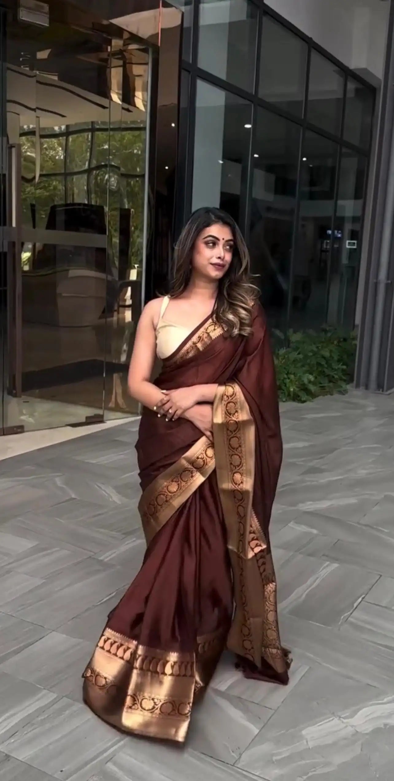 KP CREATION Sarees Feature Premium Soft Lichi Silk Cloth, known for its smooth texture