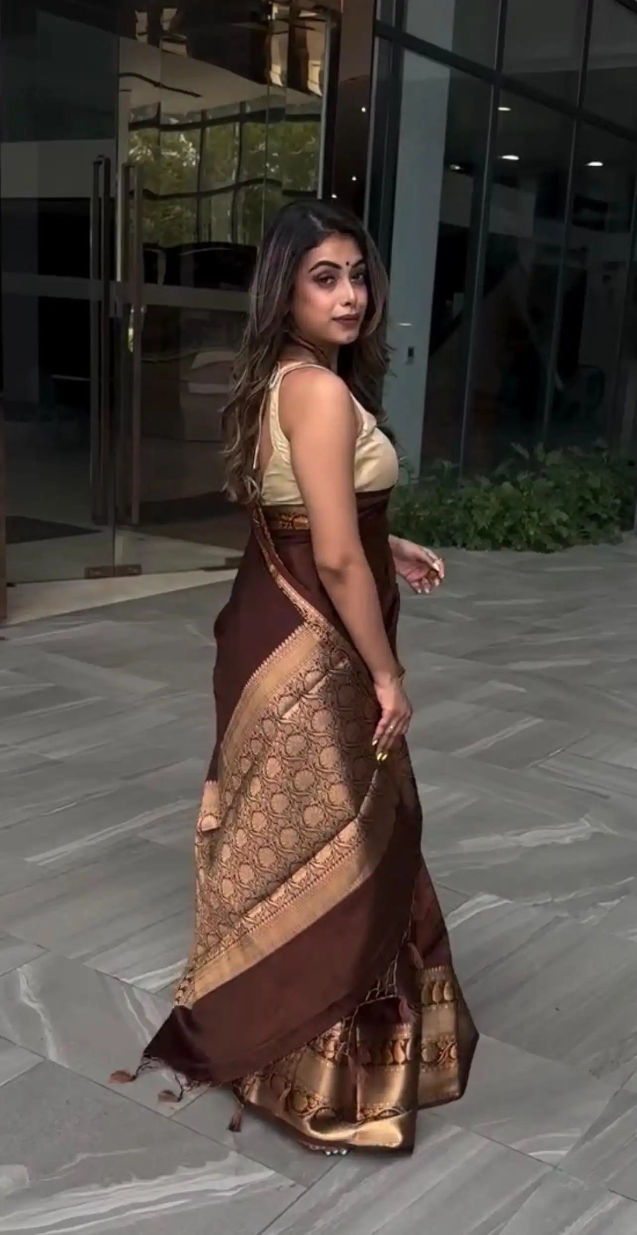 KP CREATION Sarees Feature Premium Soft Lichi Silk Cloth, known for its smooth texture