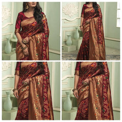 KASTURI TRENDZ Presents Banarasi Soft Silk Sarees That Combine Traditional Craftsmanship