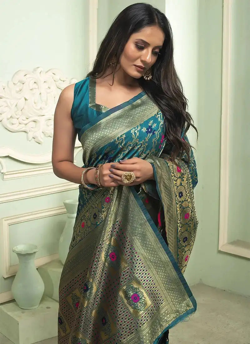 KASTURI TRENDZ Presents Banarasi Soft Silk Sarees That Combine Traditional Craftsmanship
