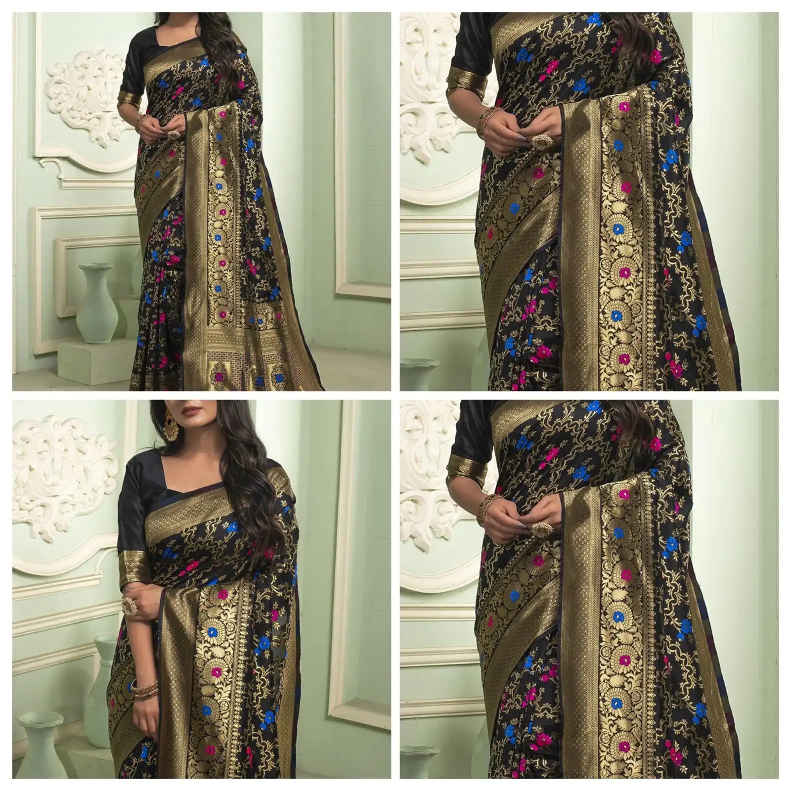 KASTURI TRENDZ Presents Banarasi Soft Silk Sarees That Combine Traditional Craftsmanship