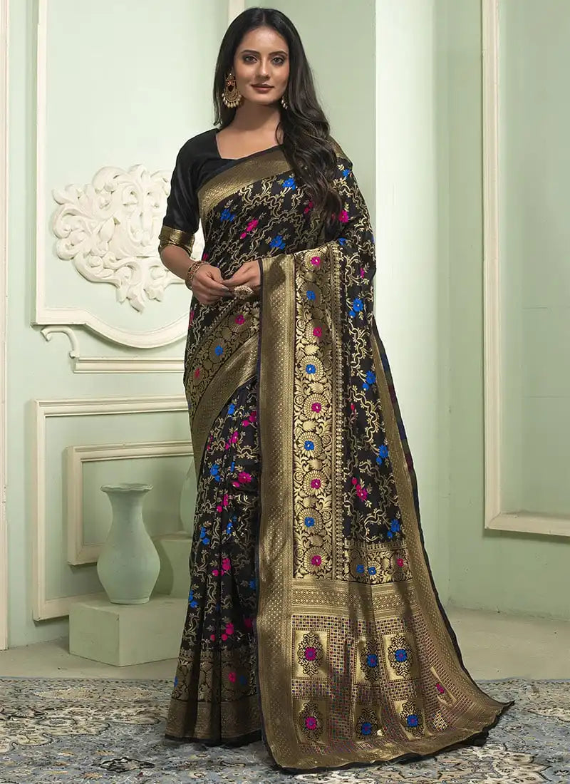 KASTURI TRENDZ Presents Banarasi Soft Silk Sarees That Combine Traditional Craftsmanship