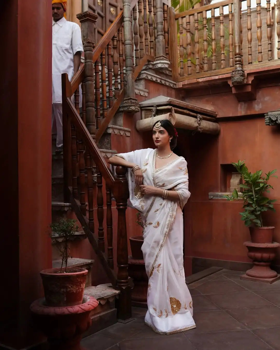 JR Sarees Are Crafted From Premium Rangoli Silk Fabric Enhanced With Delicate Sequence Embroider