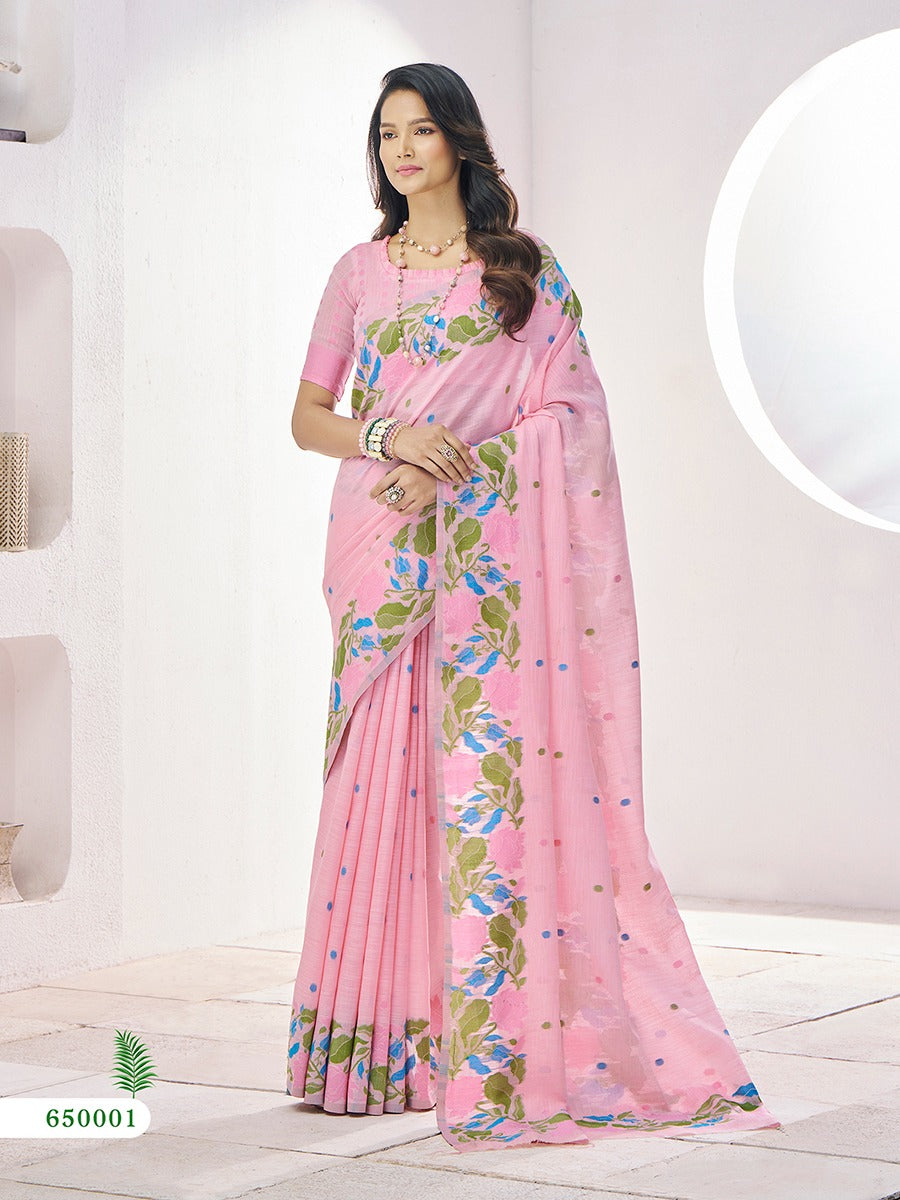 RAJPATH FABRICS Floral Print Saree Collection