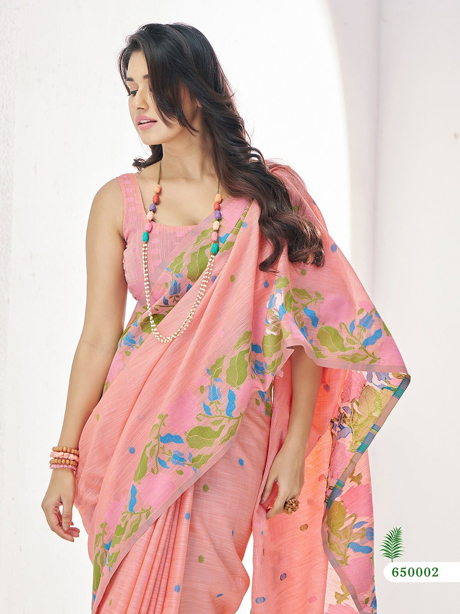 RAJPATH FABRICS Floral Print Saree Collection