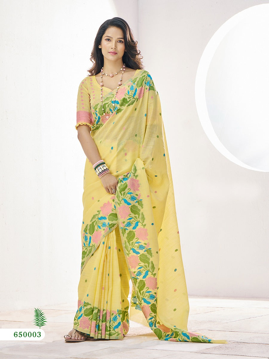 RAJPATH FABRICS Floral Print Saree Collection