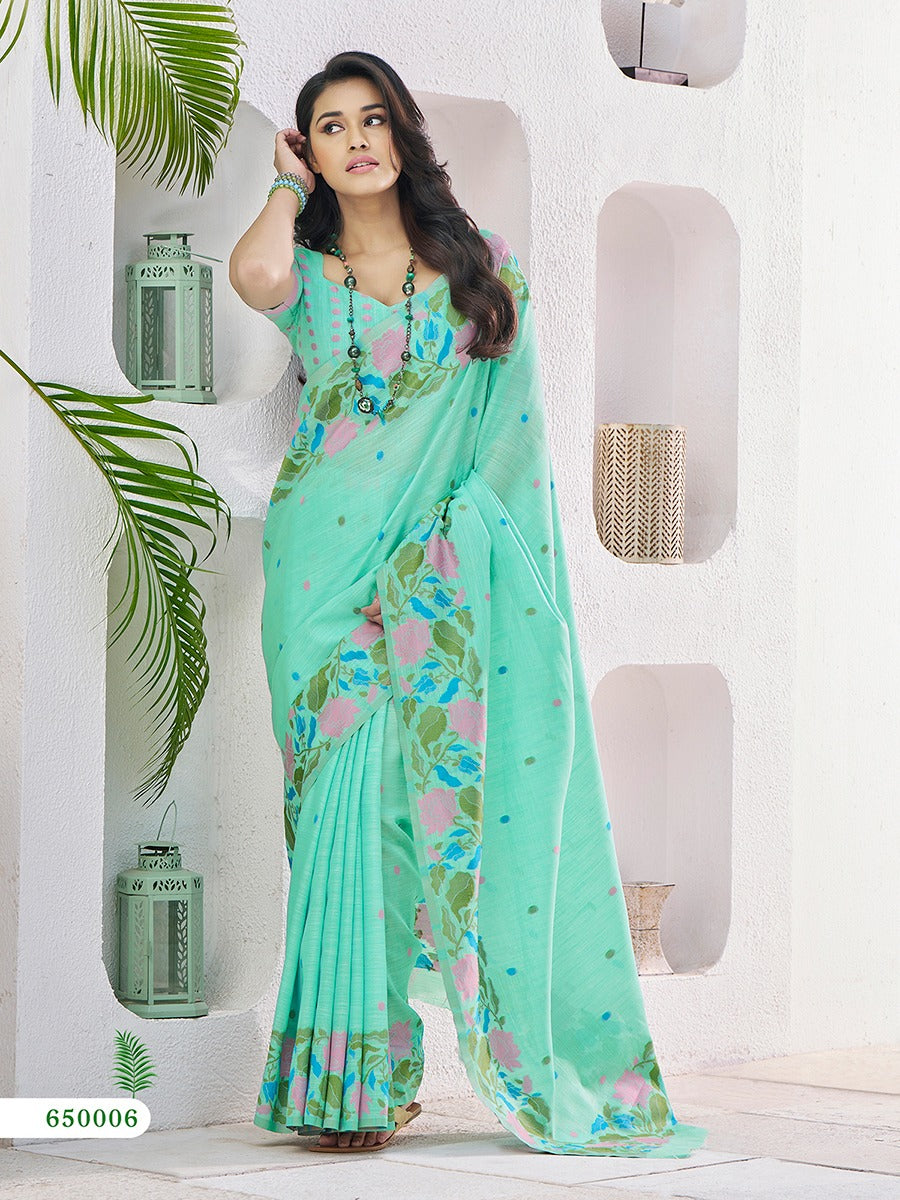 RAJPATH FABRICS Floral Print Saree Collection
