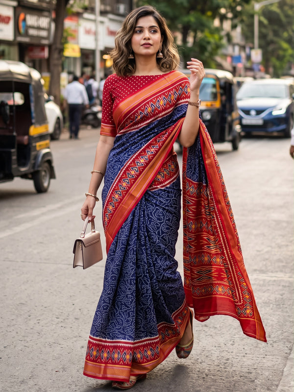 Mul Cotton Saree