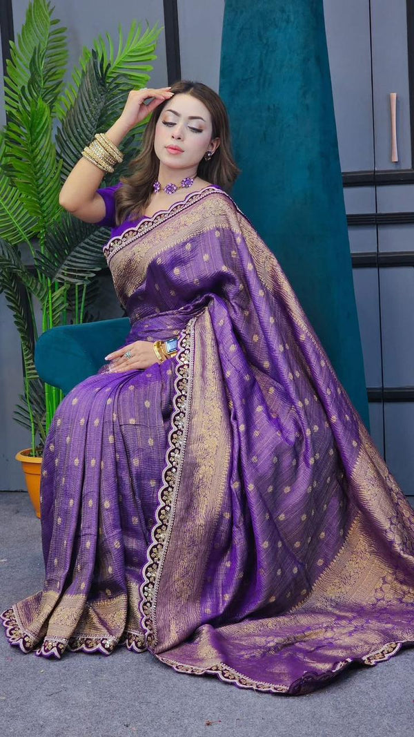Banarasi Tissue Zari