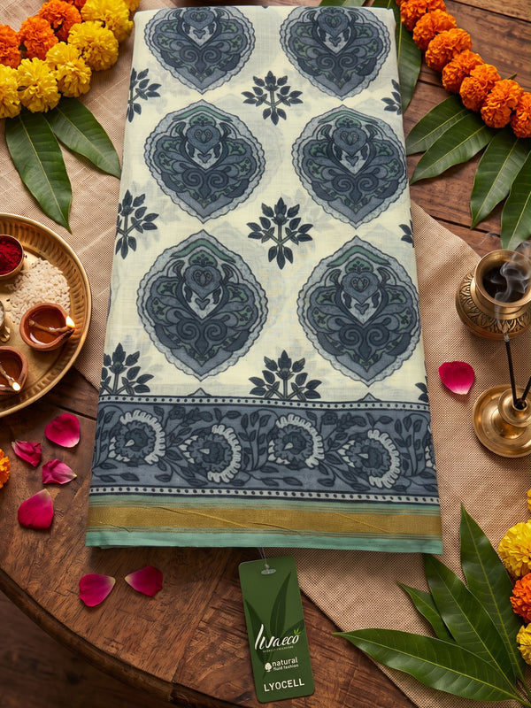 Maslin Cotton Saree