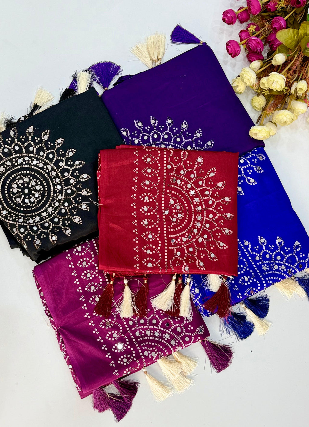 Ajrakh Saree