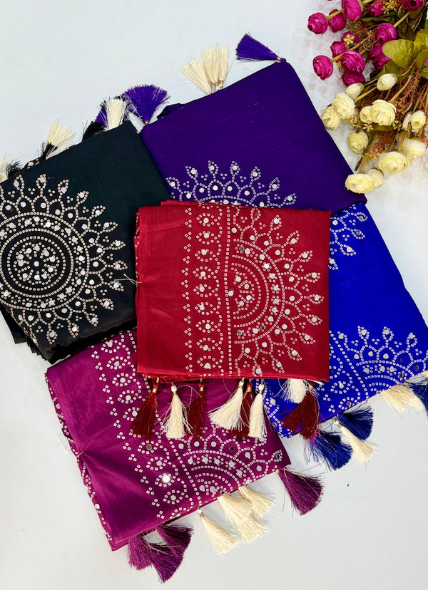 Ajrakh Saree