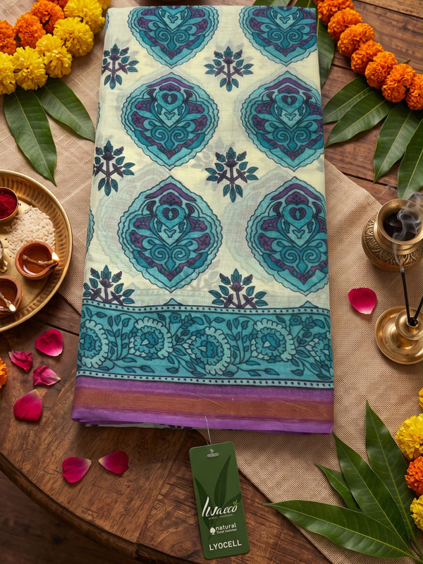 Maslin Cotton Saree