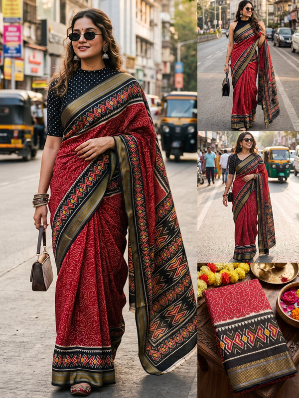 Mull Cotton Saree