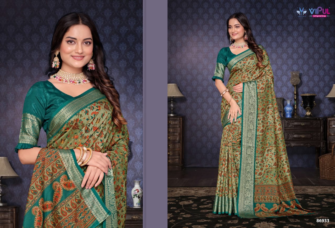 Vipul Saree Elegant Printed Saree Collection – Traditional and Stylish Designs