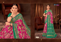 Vipul Sarees Crafted From Soft Silk Offer A Refined Blend Of Comfort And Elegance