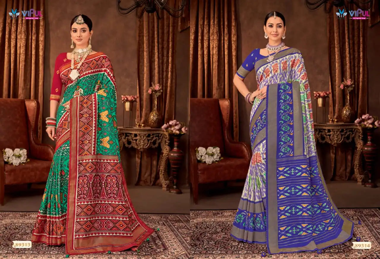 Vipul Sarees Crafted From Soft Silk Offer A Refined Blend Of Comfort And Elegance