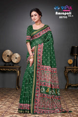 Vipul Cotton Sarees With Perfect Blend With Comfort and Elegance