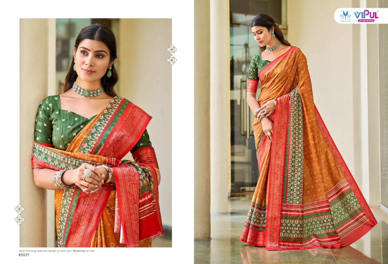 Vipul Saree Elegant Traditional Collection – Classic and Vibrant Sarees