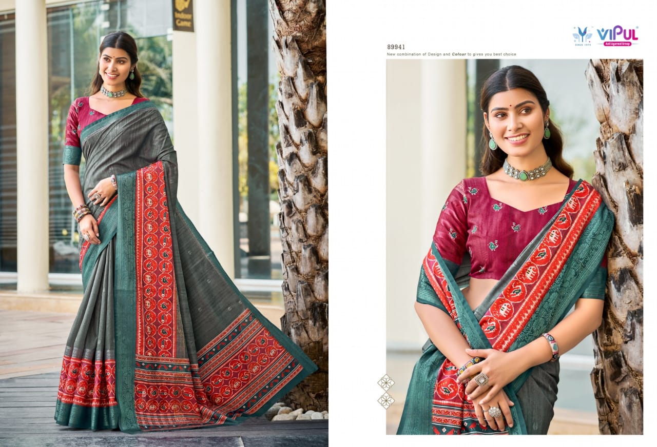Vipul Saree Elegant Traditional Collection – Classic and Vibrant Sarees