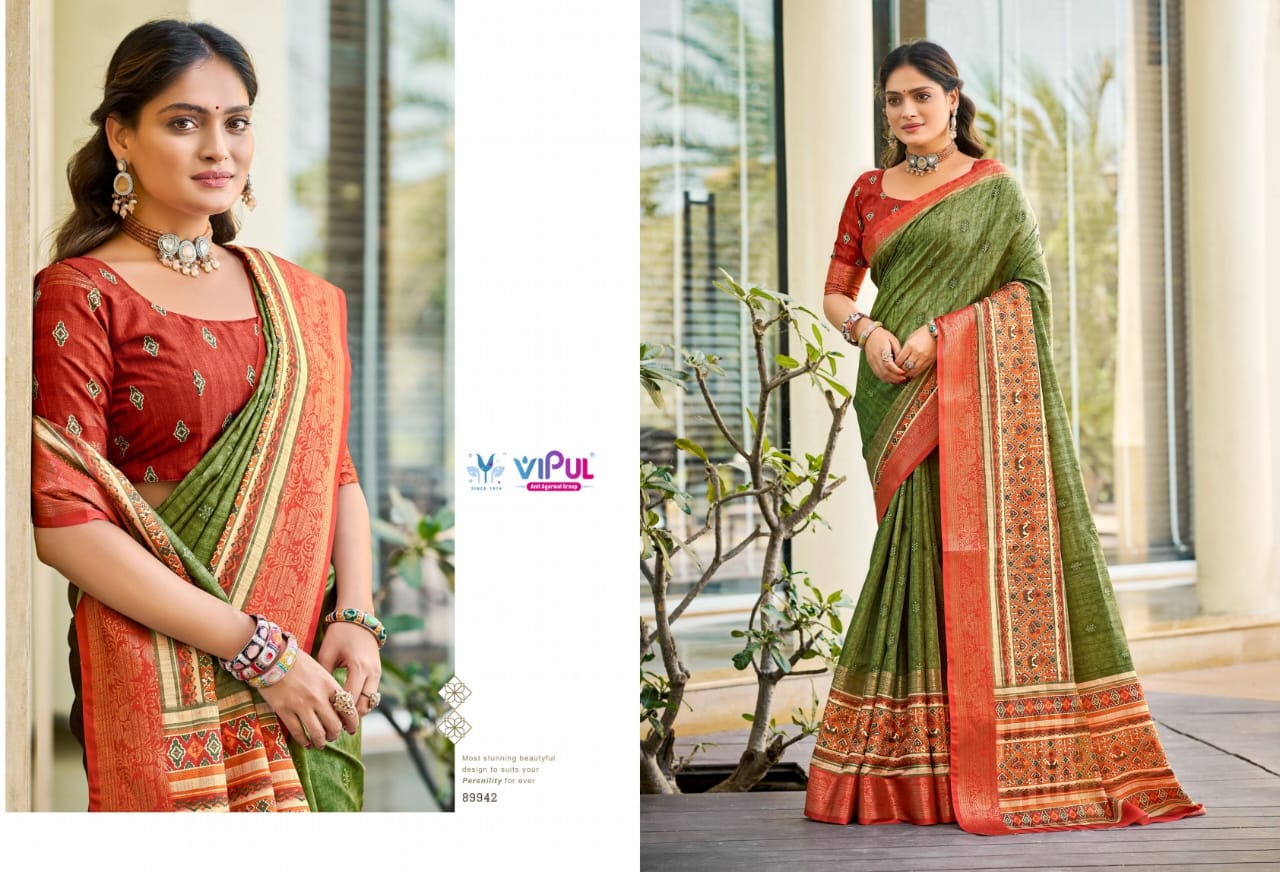 Vipul Saree Elegant Traditional Collection – Classic and Vibrant Sarees