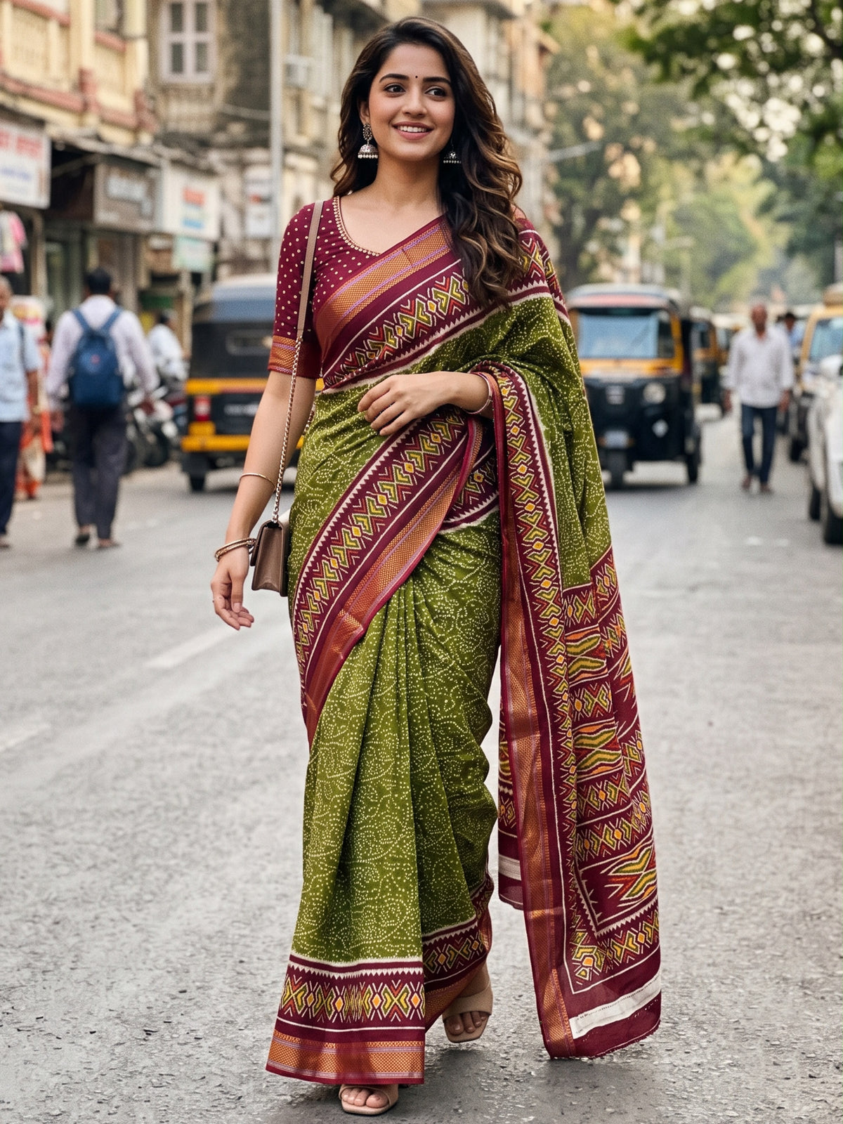 Mul Cotton Saree