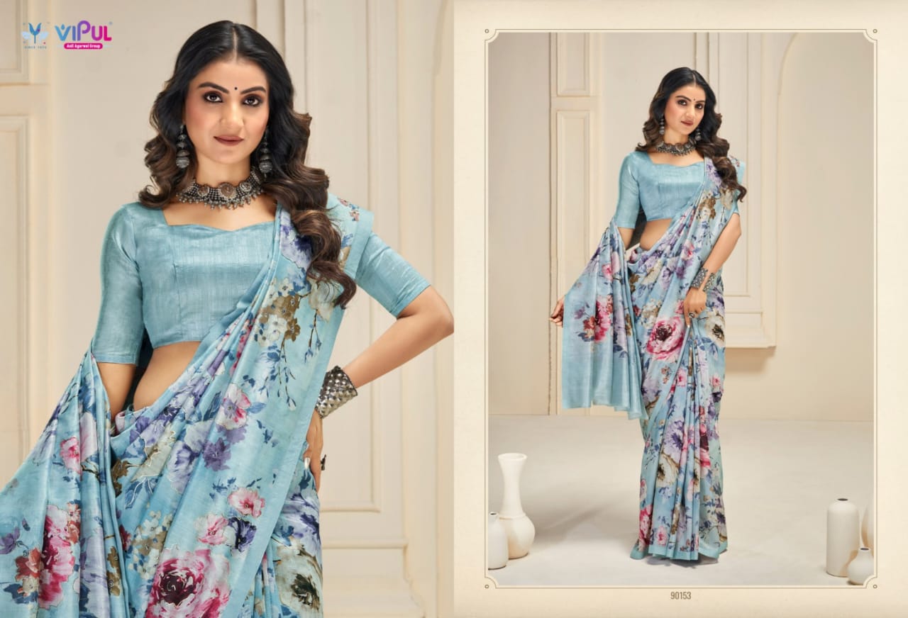 Vipul Saree Floral and Printed Saree Collection – Vibrant & Elegant Designs