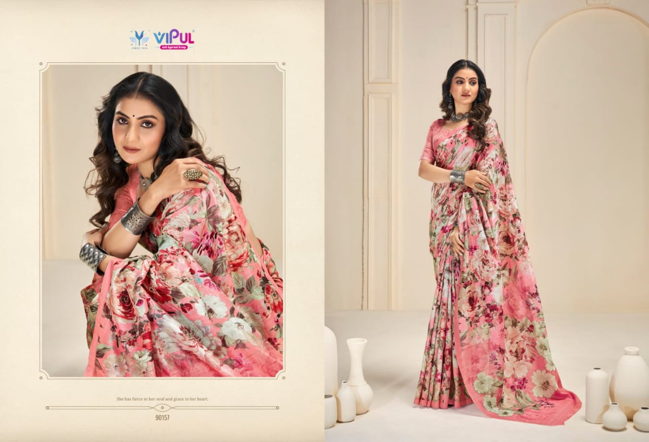 Vipul Saree Floral and Printed Saree Collection – Vibrant & Elegant Designs