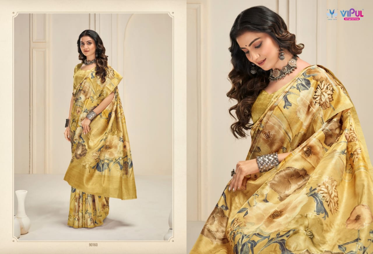 Vipul Saree Floral and Printed Saree Collection – Vibrant & Elegant Designs