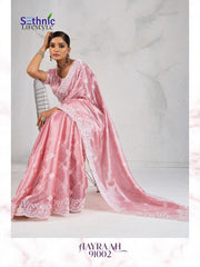 Sethnic Aayraah Burberry Saree Collection – Elegant Scintillating Embroidery and Couture Blouse