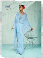 Sethnic Lifestyle Sarees Crafted From Crystal Viscose Blend Elegance With Comfort