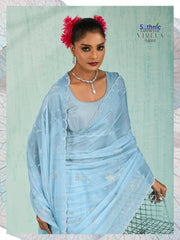 Sethnic Lifestyle Sarees Crafted From Crystal Viscose Blend Elegance With Comfort